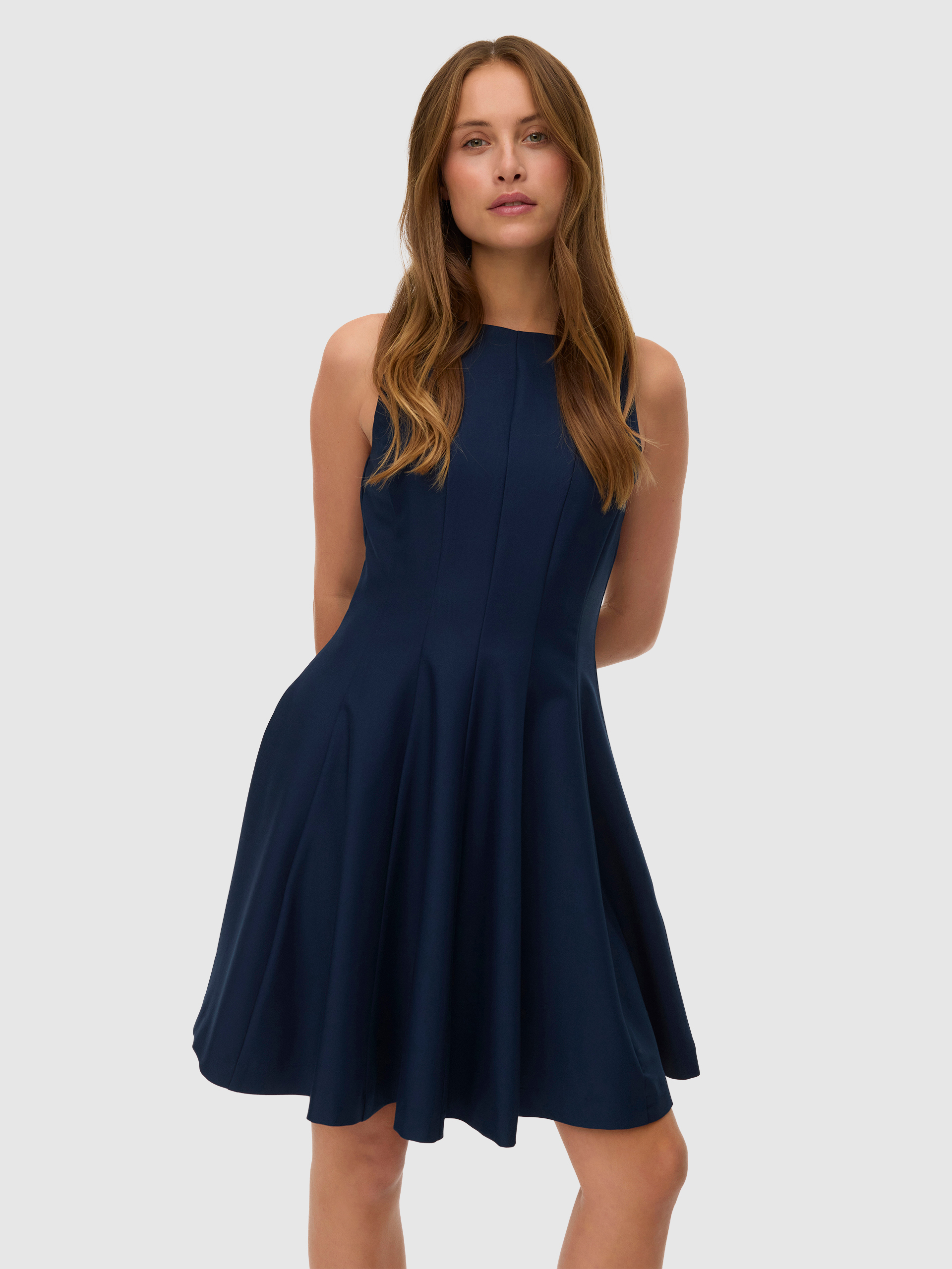 Dress Woman Navy Blue Vero Moda