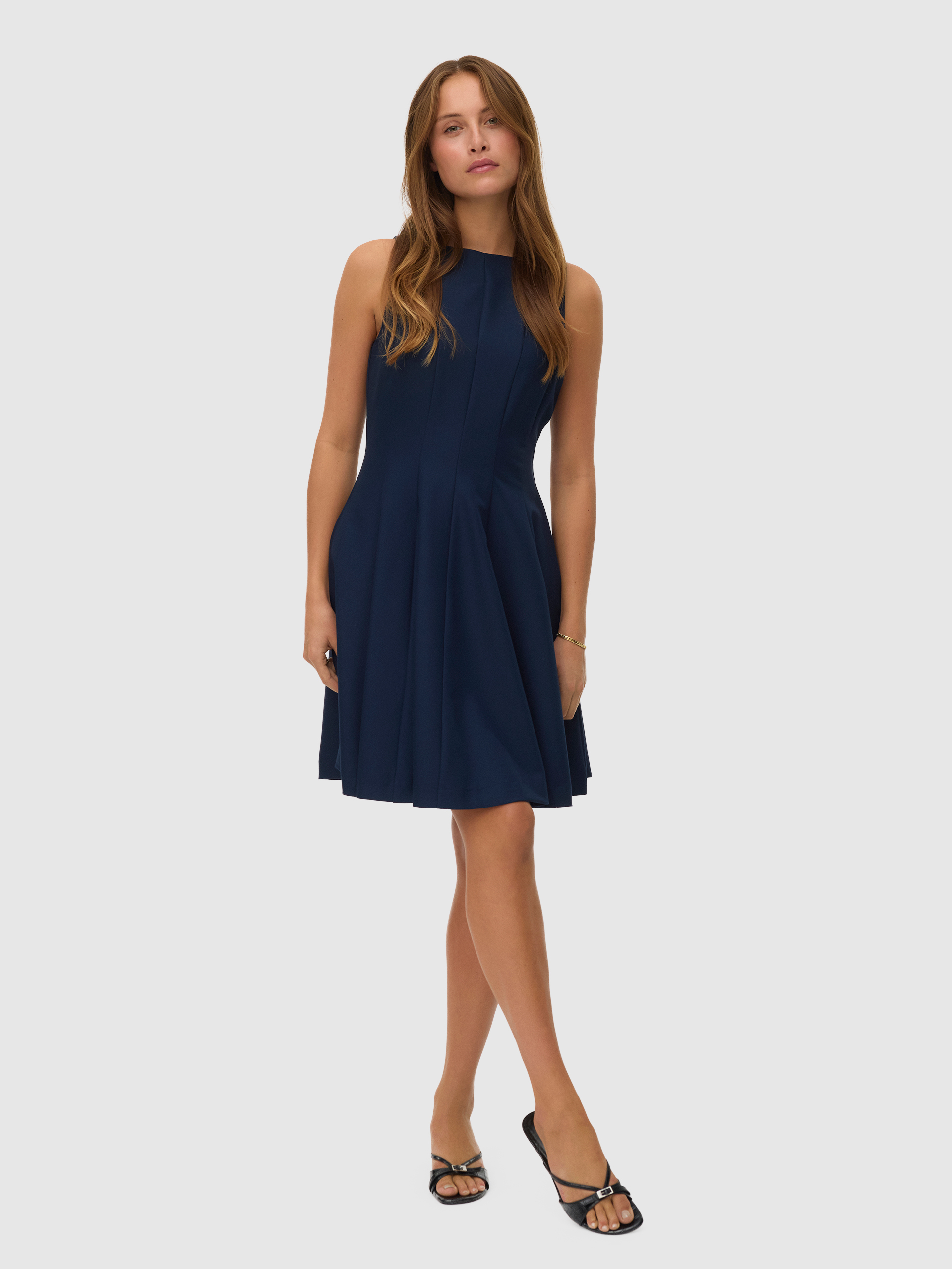 Dress Woman Navy Blue Vero Moda