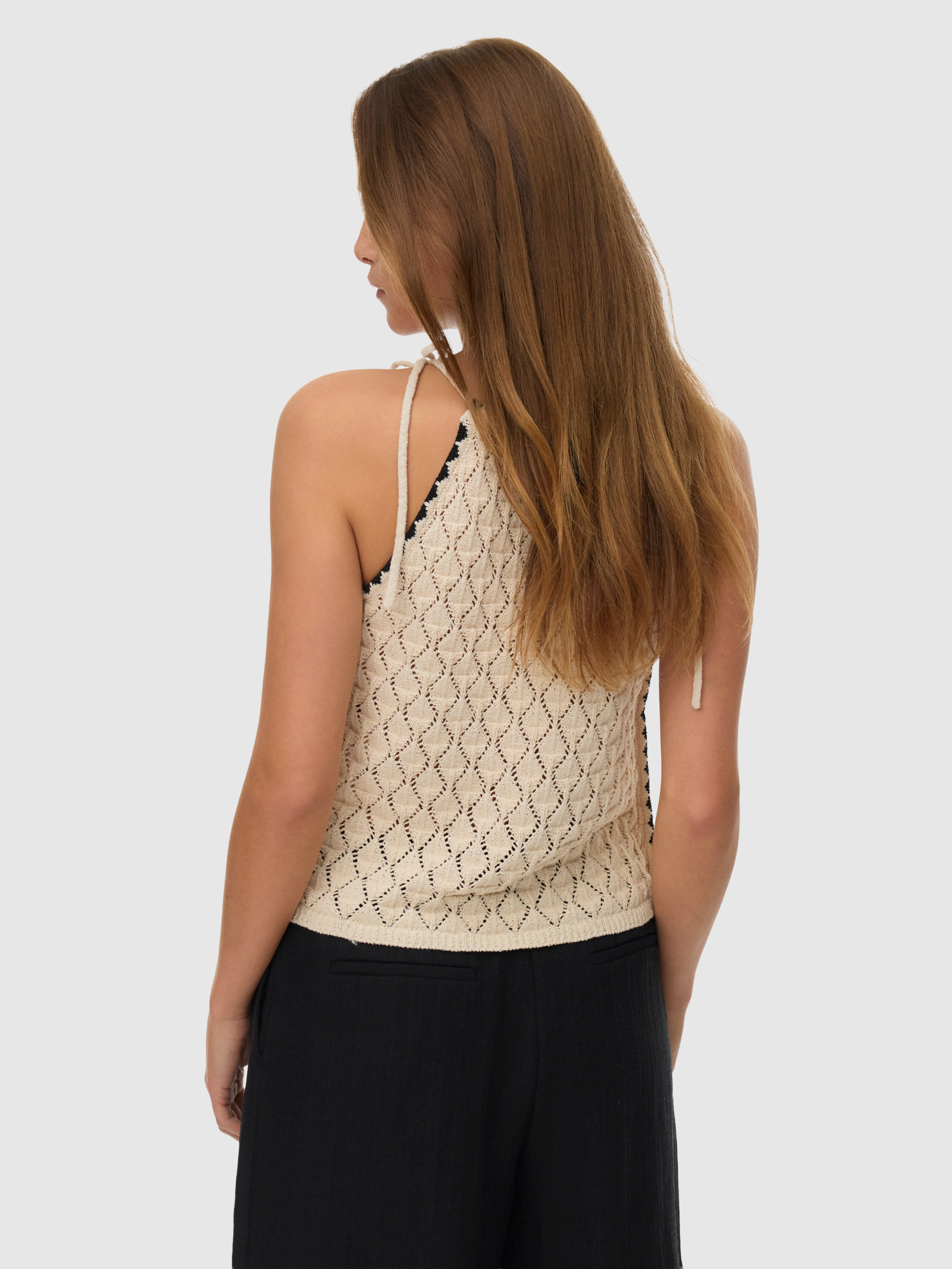 Blusa Mujer Crema Vero Moda