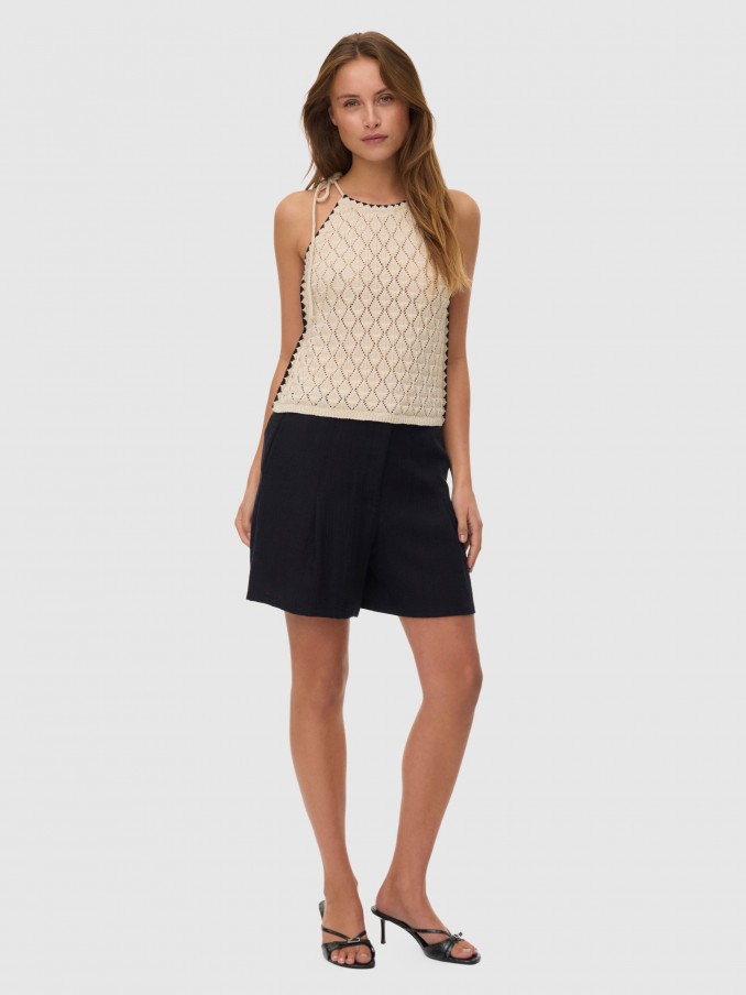 Blusa Mujer Crema Vero Moda