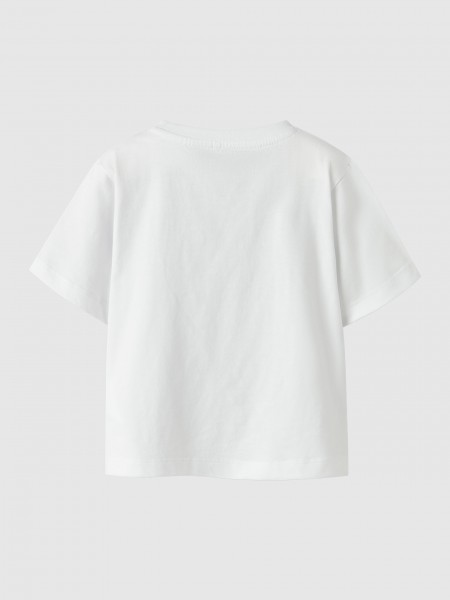 T-Shirt Name It Menina Nmffabian Ss Nreg Sun Top