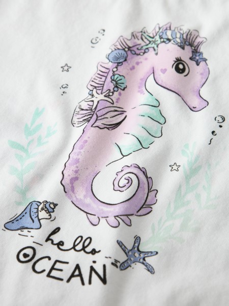 T-Shirt Name It Menina Nmffabian Ss Nreg Sun Top