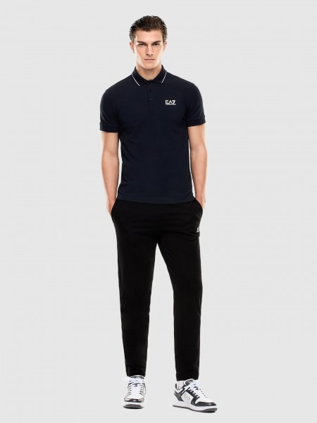 Polos Homem Train Core Id M Polo Pq St Cc - Train Core Id M Polo Pq St Cc Ea7  Emporio  Armani