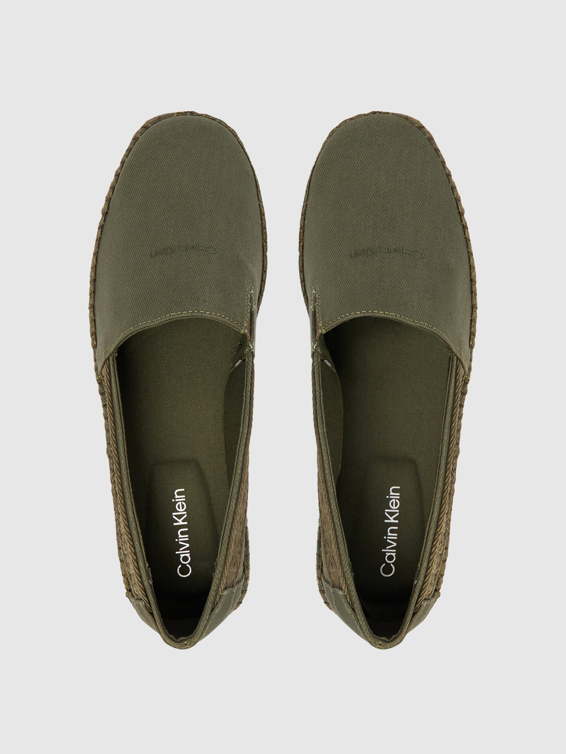 Alpargatas Hombre Verde Calvin Klein
