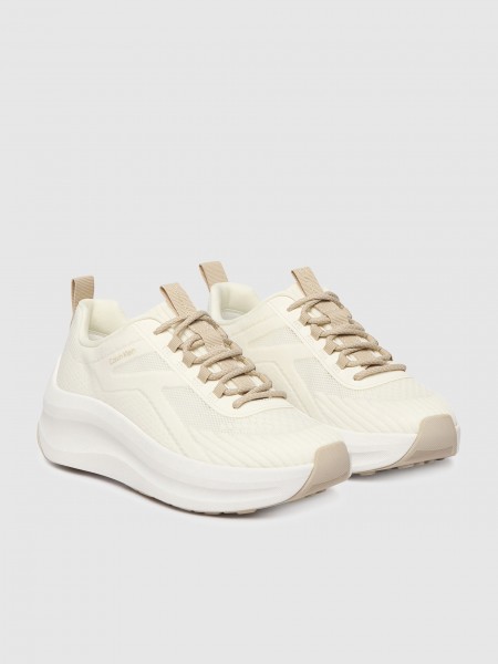 Sapatilha Calvin Klein  Mulher Chunky Run Ckstripe Lup Sp Kn