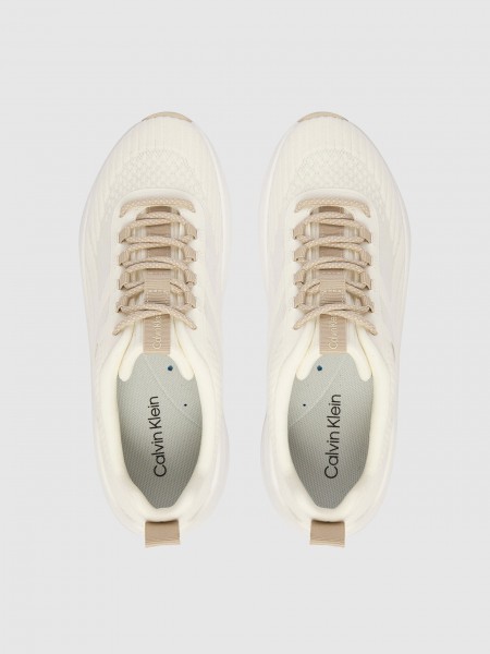 Sapatilha Calvin Klein  Mulher Chunky Run Ckstripe Lup Sp Kn