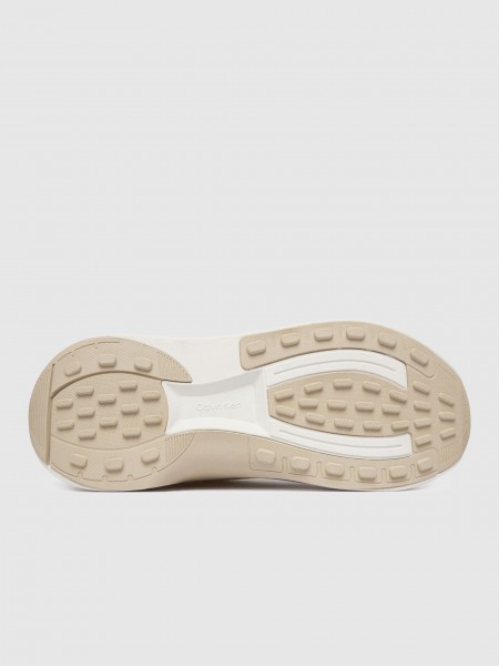 Sapatilha Calvin Klein  Mulher Chunky Run Ckstripe Lup Sp Kn