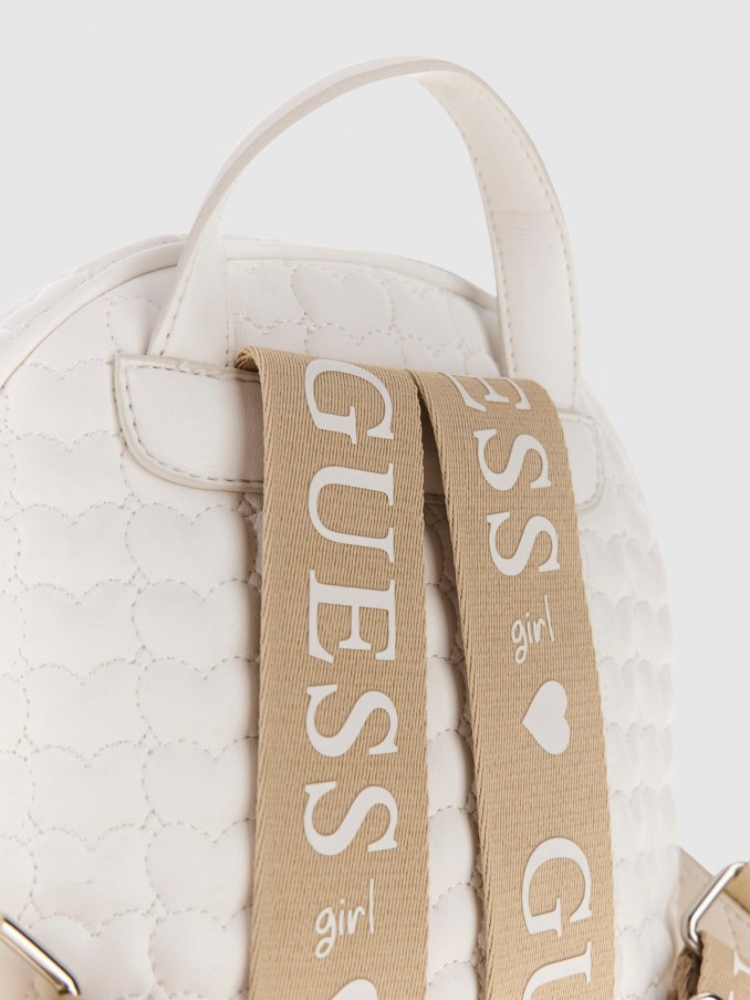 Backpack Girl White Guess
