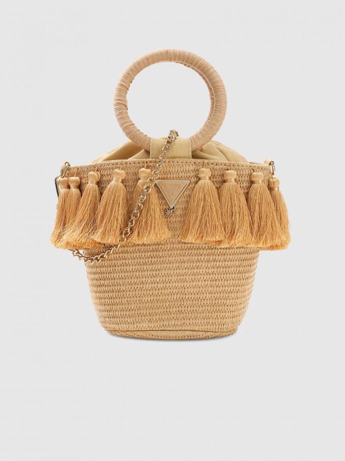 Mala Guess Menina Staw Bucket Bag