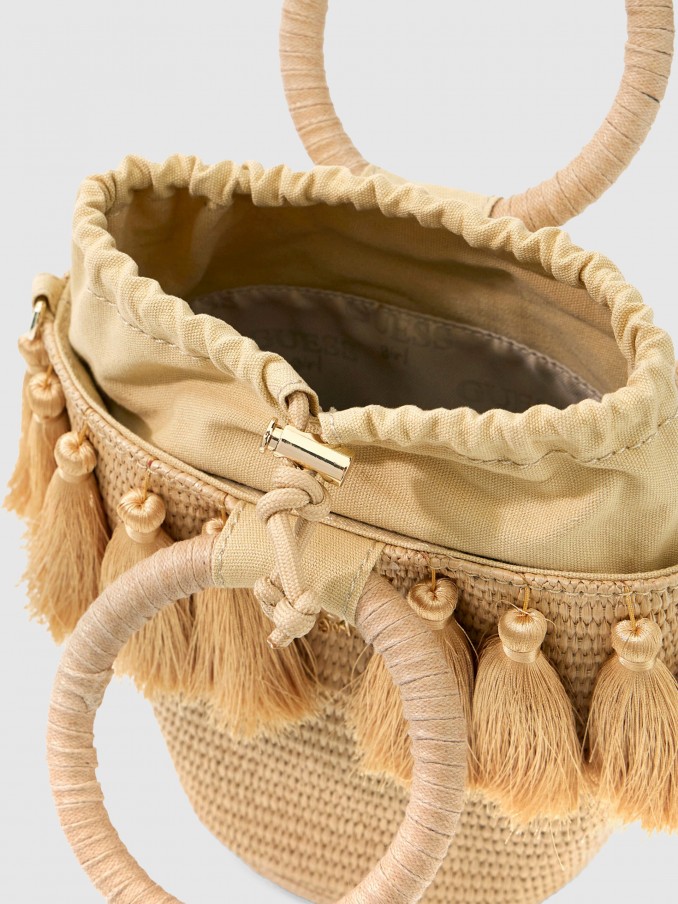 Mala Guess Menina Staw Bucket Bag