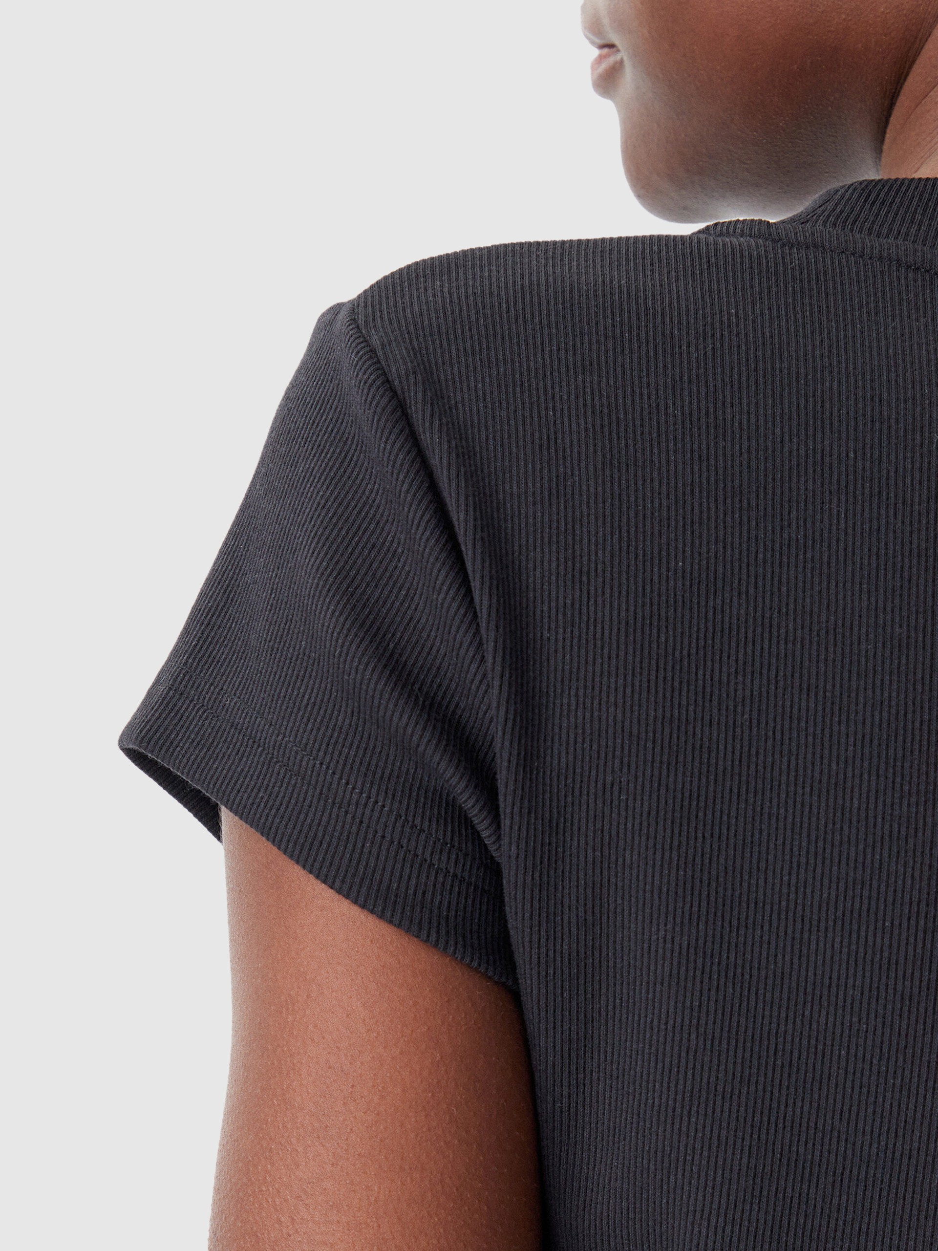 Camiseta Mujer Negro Calvin Klein