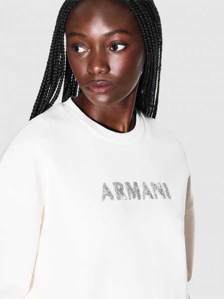 Sweatshirt Armani Exchange Mulher Sweatshirt