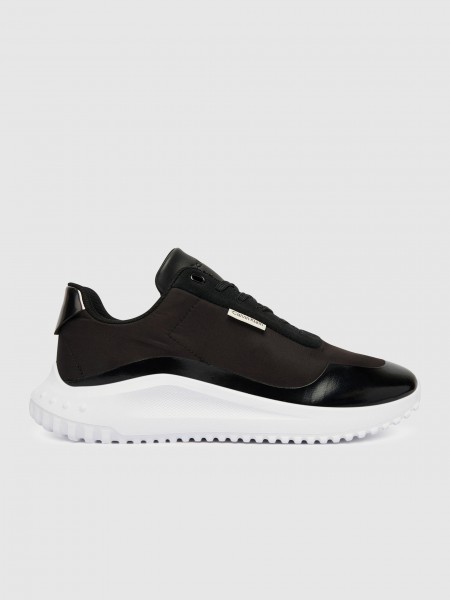 Sapatilha Calvin Klein Mulher Eva Runner Lace Up Mat Mix