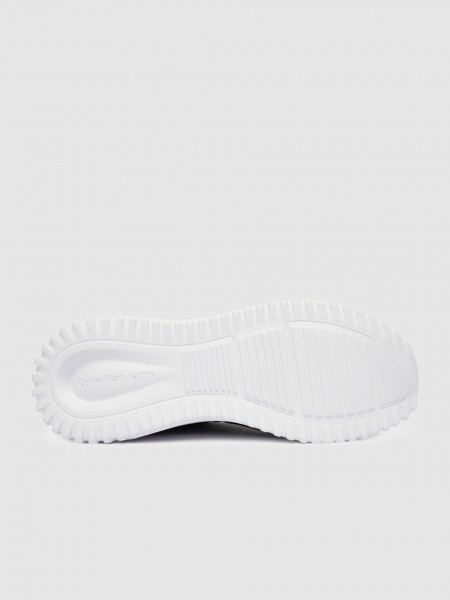 Sapatilha Calvin Klein Mulher Eva Runner Lace Up Mat Mix