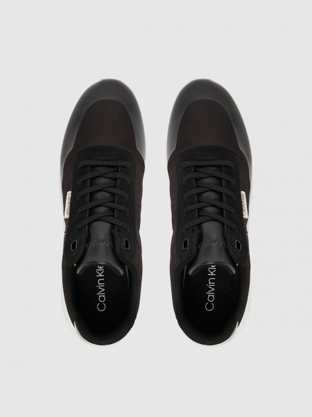 Sapatilha Calvin Klein Mulher Eva Runner Lace Up Mat Mix