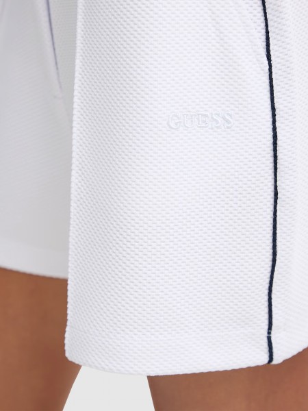 Cal��es Guess Mulher Sarah Pique Shorts