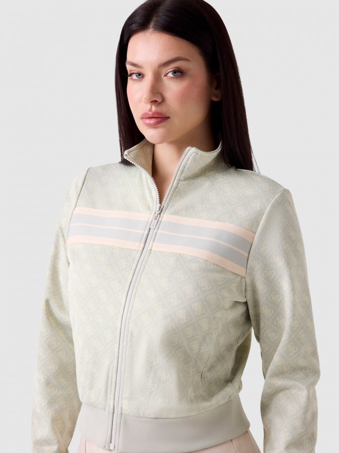 Chaqueta Mujer Verde Guess Underwear