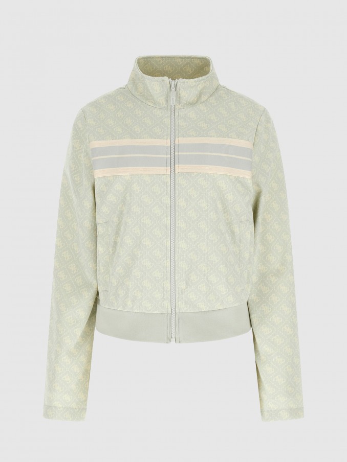 Chaqueta Mujer Verde Guess Underwear