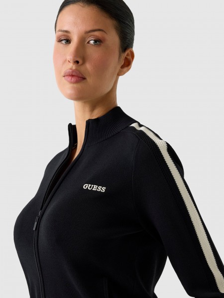 Casaco Guess Mulher Gabry Full Zip Jacket Swtr