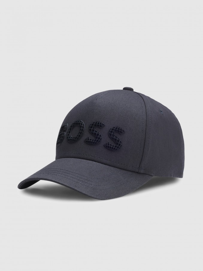 Caps Man Navy Blue Boss