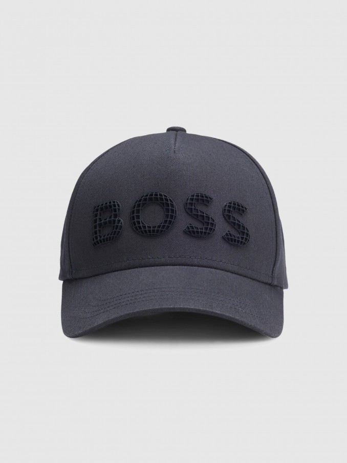 Caps Man Navy Blue Boss
