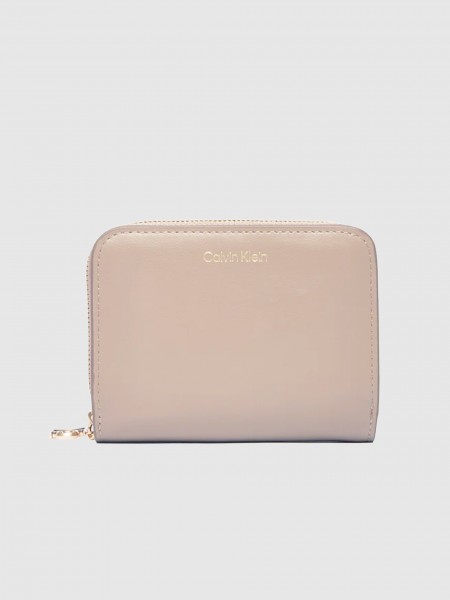 Carteira Calvin Klein Mulher Ck Medium Flap Zip Around
