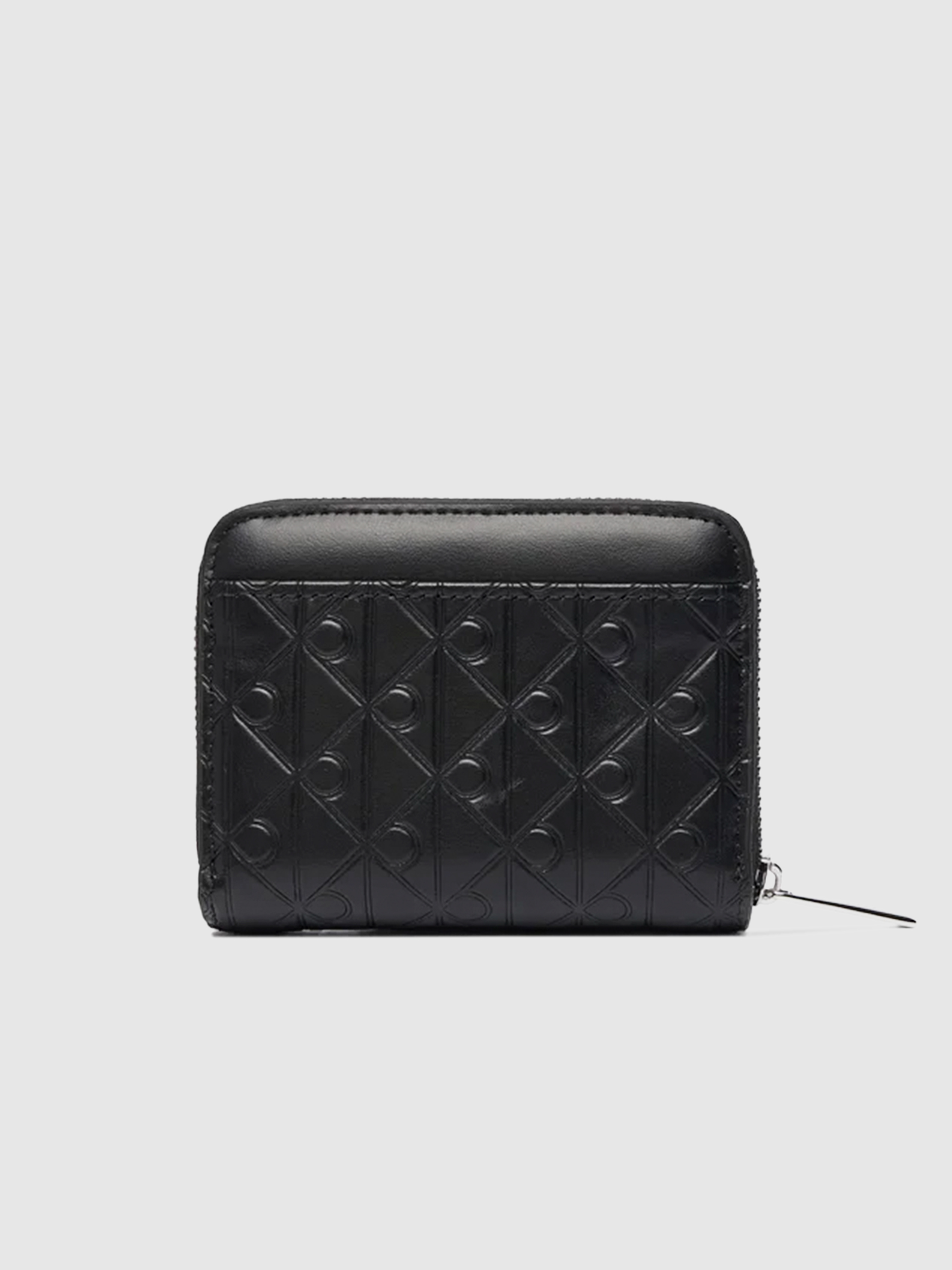 Carteira Calvin Klein Mulher Emblem Aop Embossed Zip Around