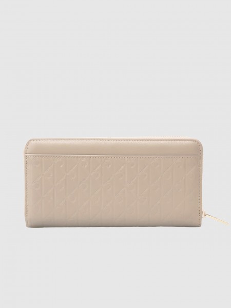 Carteira Calvin Klein Mulher Emblem Aop Embossed Long Wallet