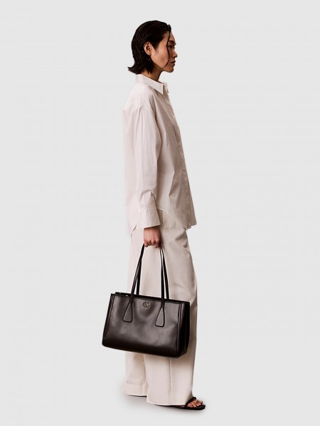 Mala Calvin Klein Mulher Ck Medium Work Tote