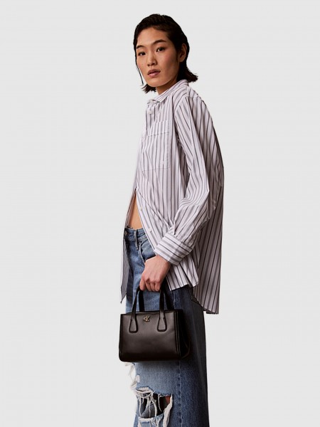 Mala Calvin Klein Mulher Ck Mini Tote Crossbody