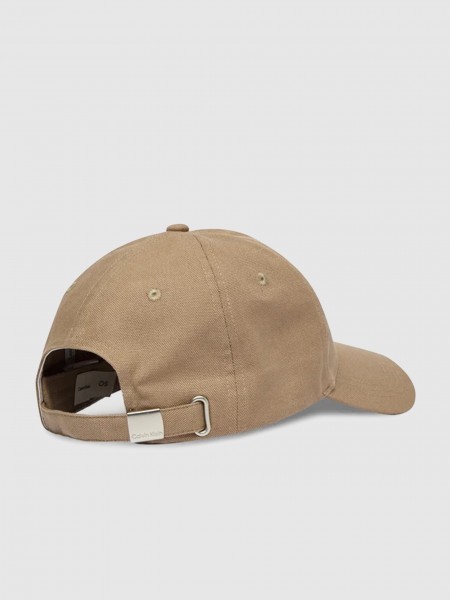 Caps Woman Beige Calvin Klein