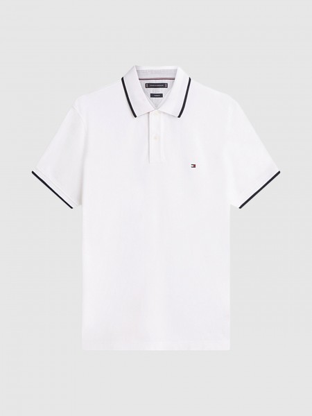 Polo Tommy Hilfiger Homem Pique Undercollar Reg Polo