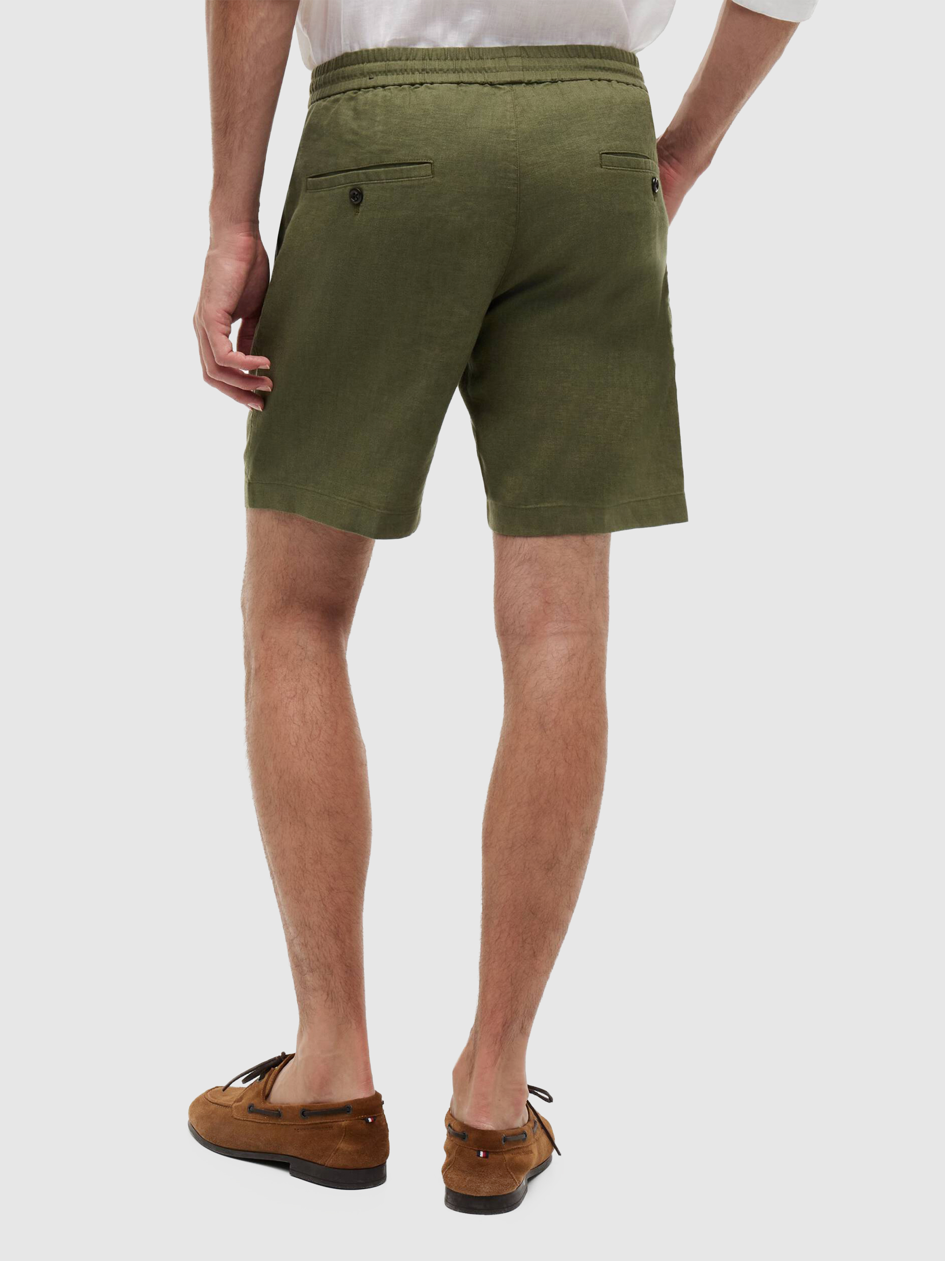 Pantalones Cortos Hombre Verde Tommy Hilfiger