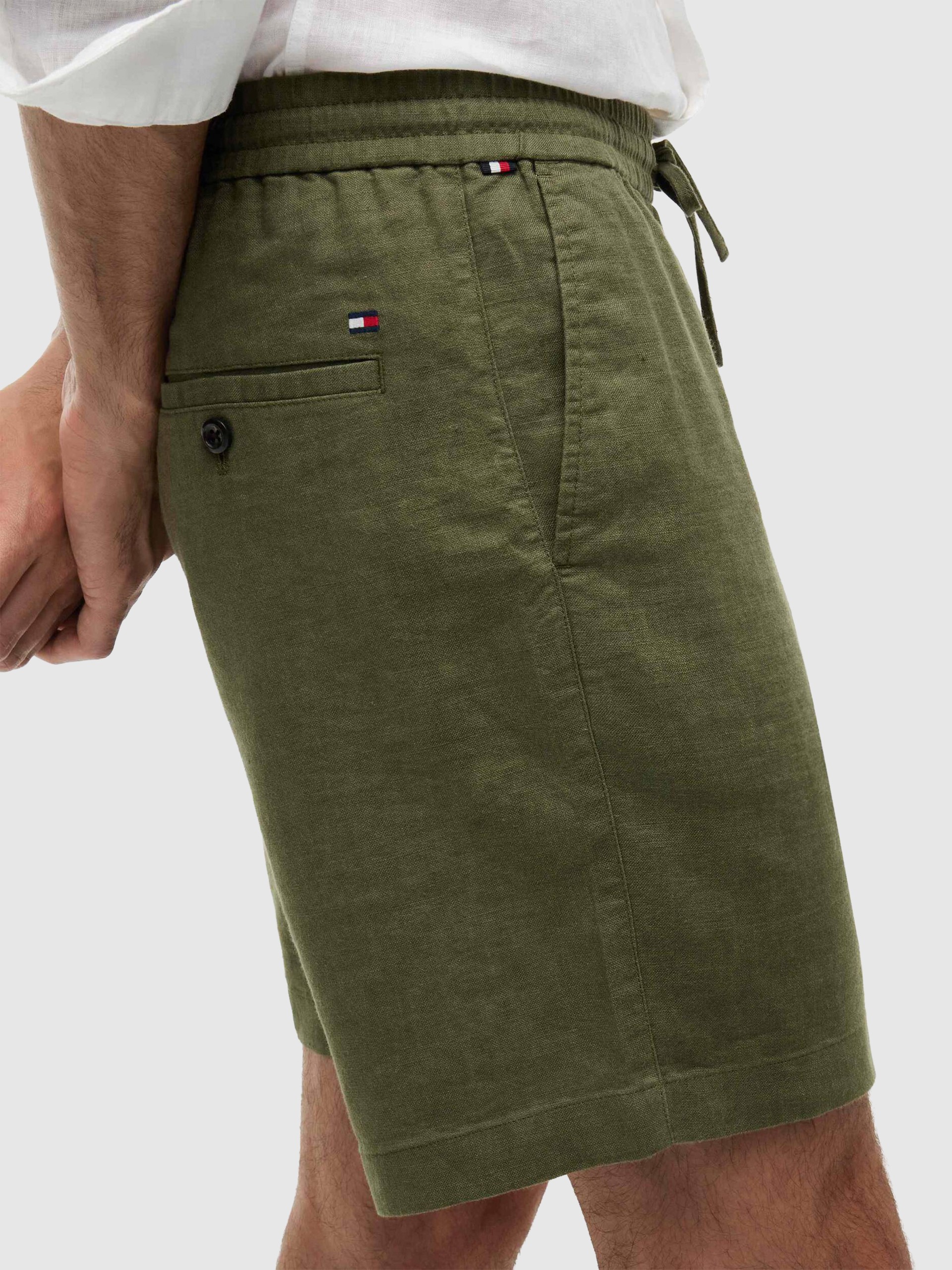Pantalones Cortos Hombre Verde Tommy Hilfiger