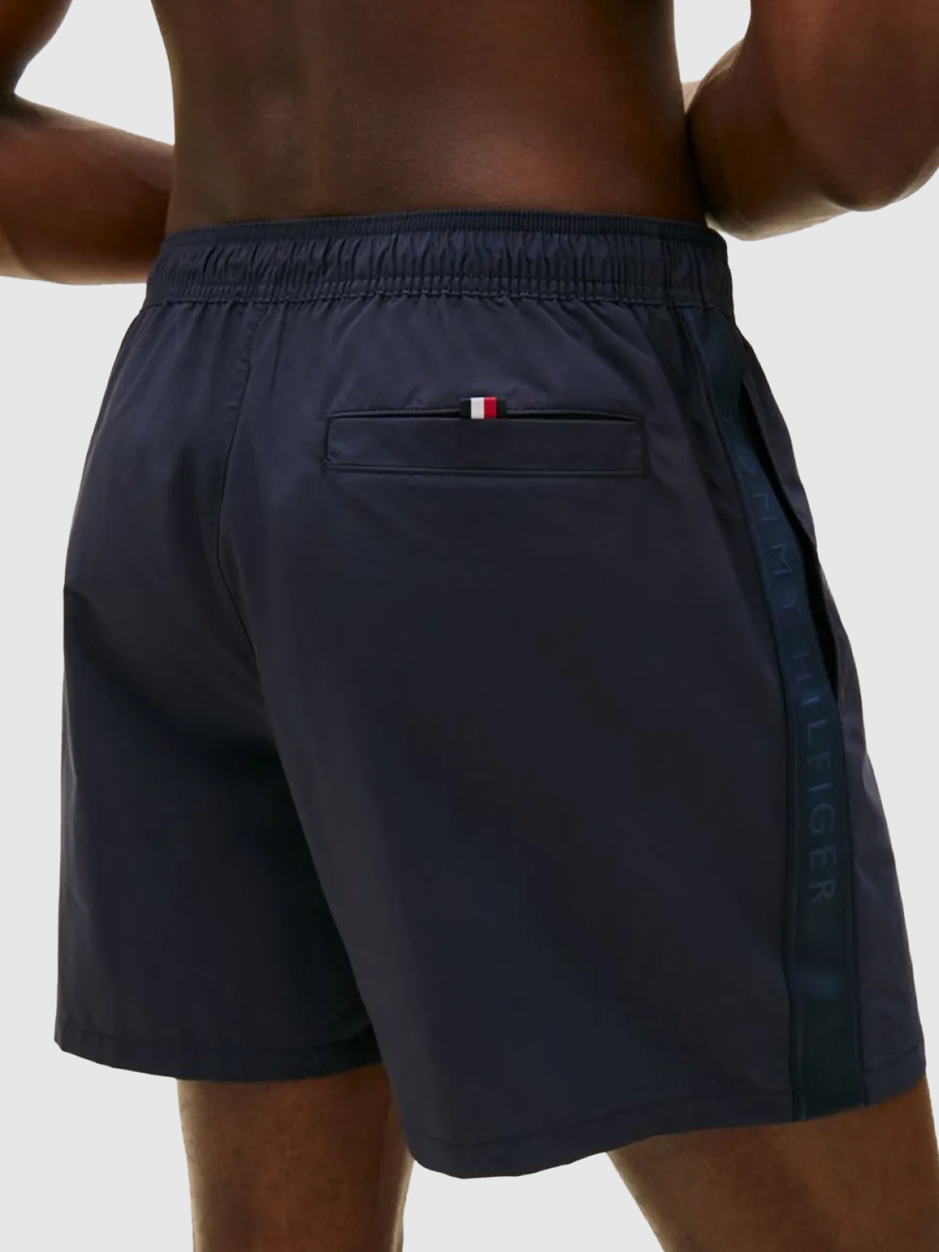 Shorts Man Navy Blue Tommy Hilfiger