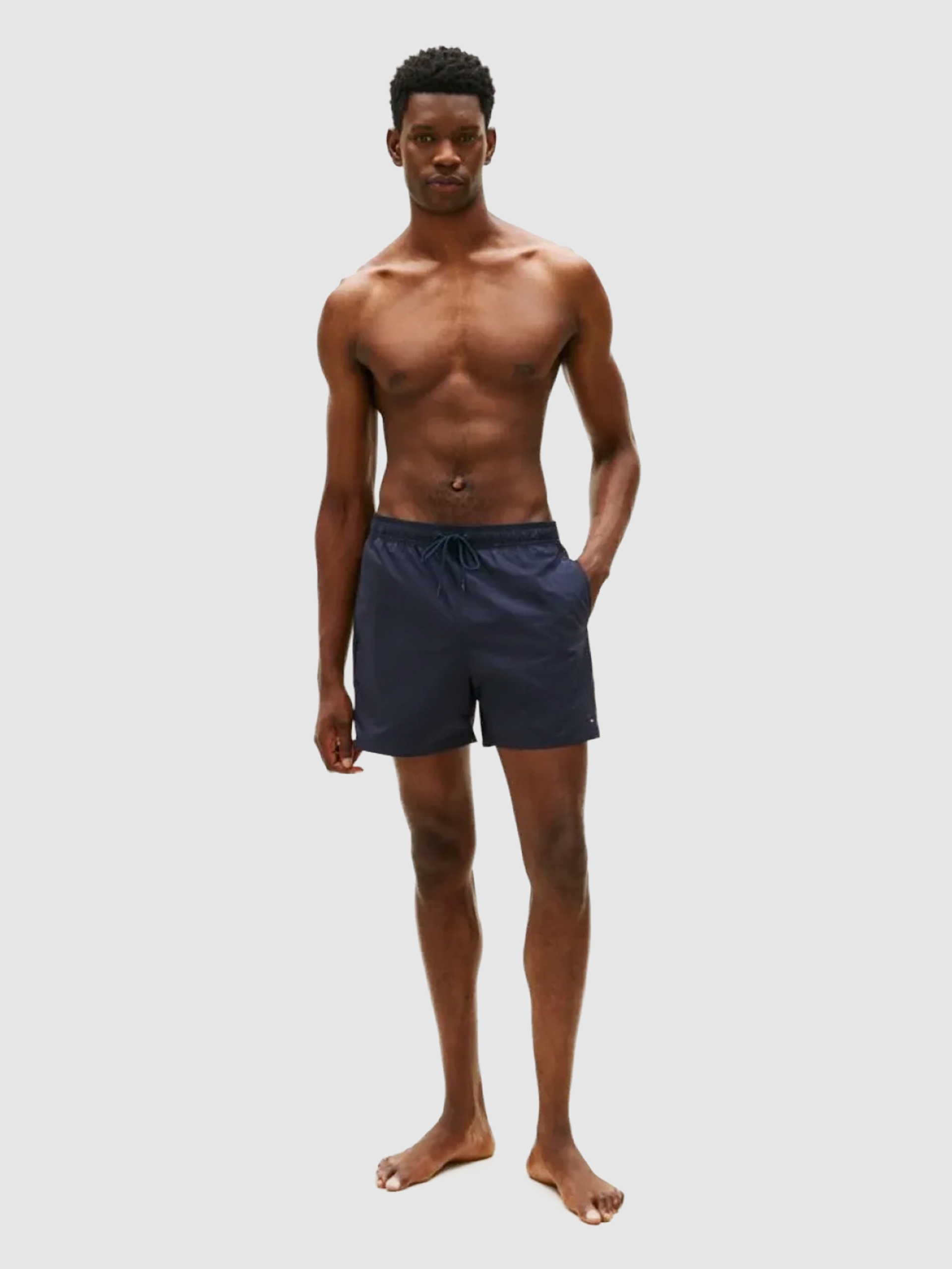 Shorts Man Navy Blue Tommy Hilfiger