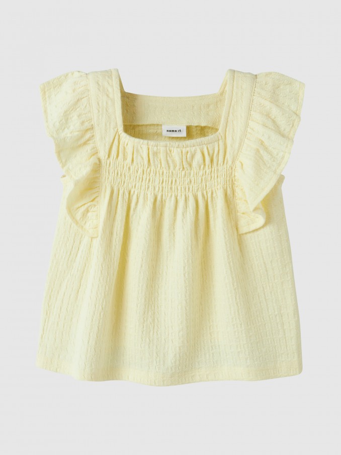 Shirt Girl Yellow Name It