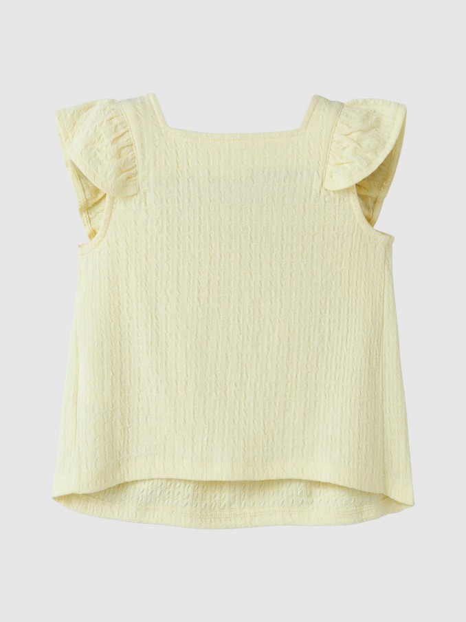 Shirt Girl Yellow Name It