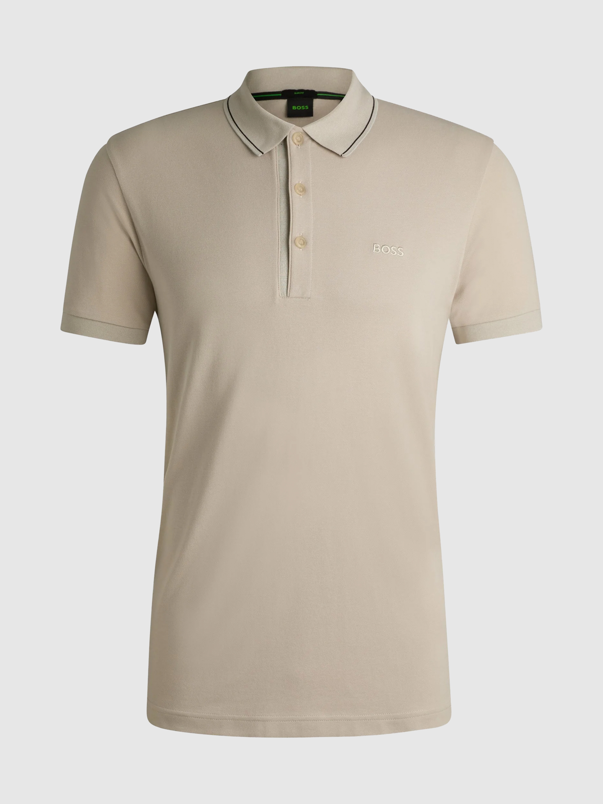 Polo Shirt Man Cream Boss - Orange