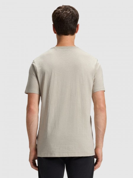 T-Shirt Man Beige Boss