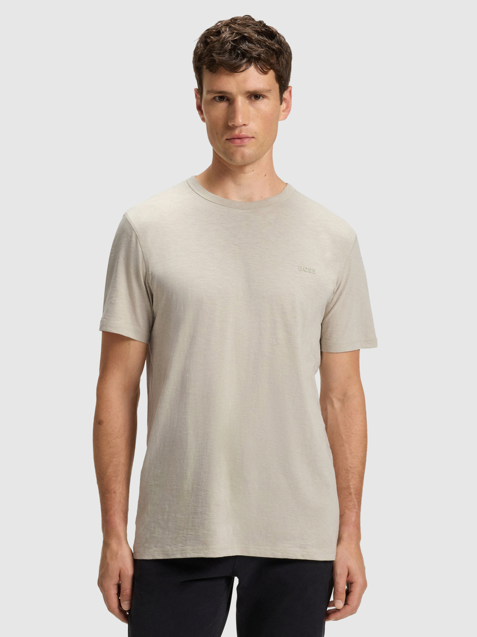 T-Shirt Man Beige Boss