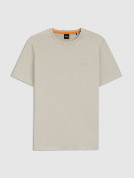 T-Shirt Man Beige Boss