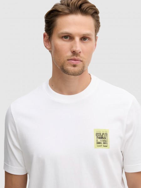 T-Shirt Boss Homem Te_Movement