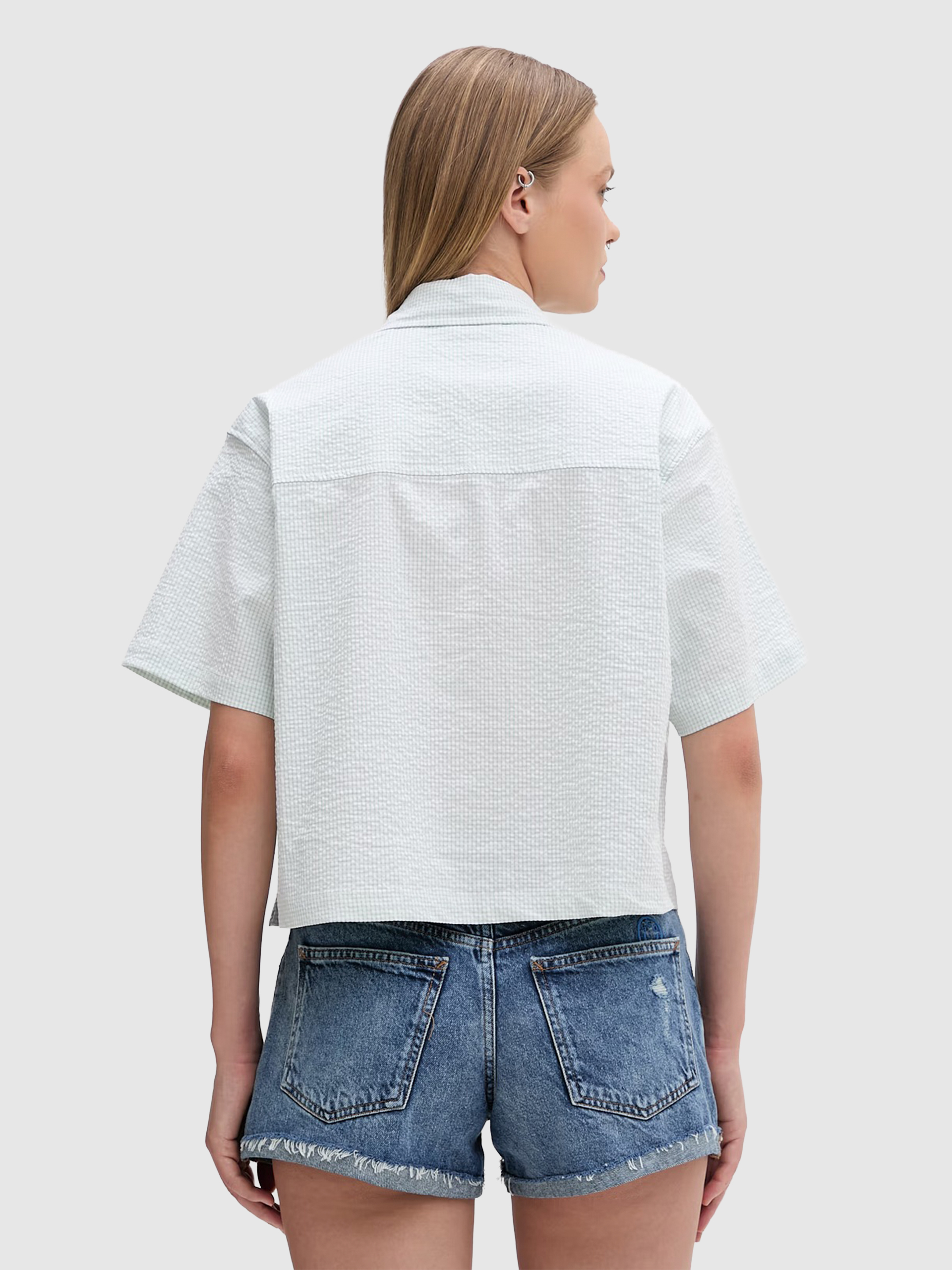Shirt Woman Green Guess Jeans