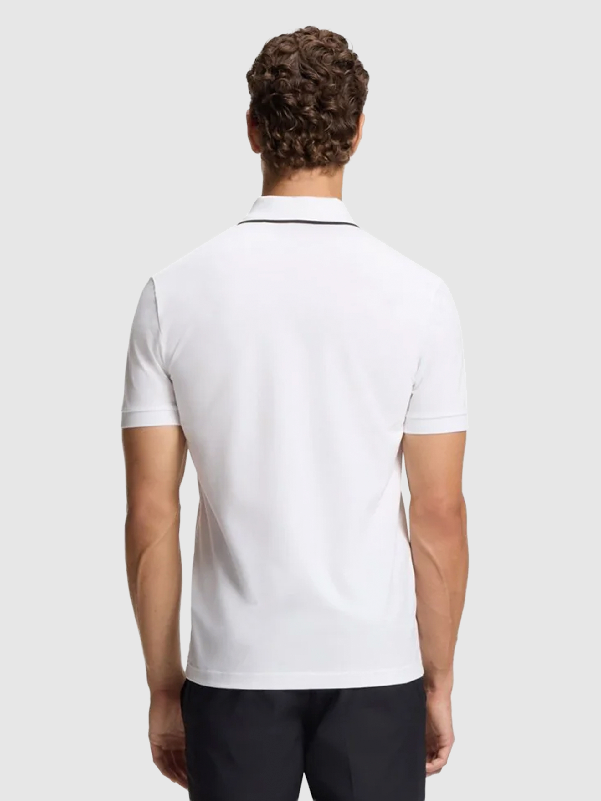 Polo Shirt Man White Boss