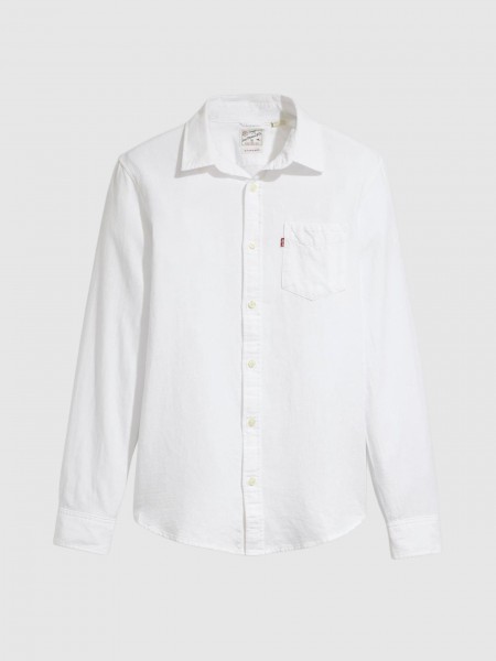 Shirt Man White Levis Shirt Man White Levis