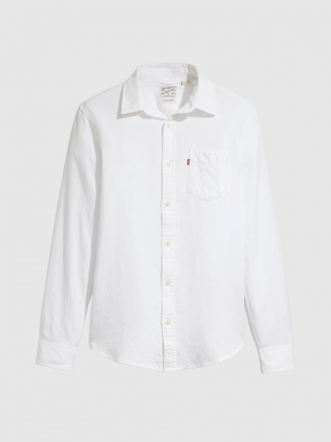 Shirt Man White Levis
