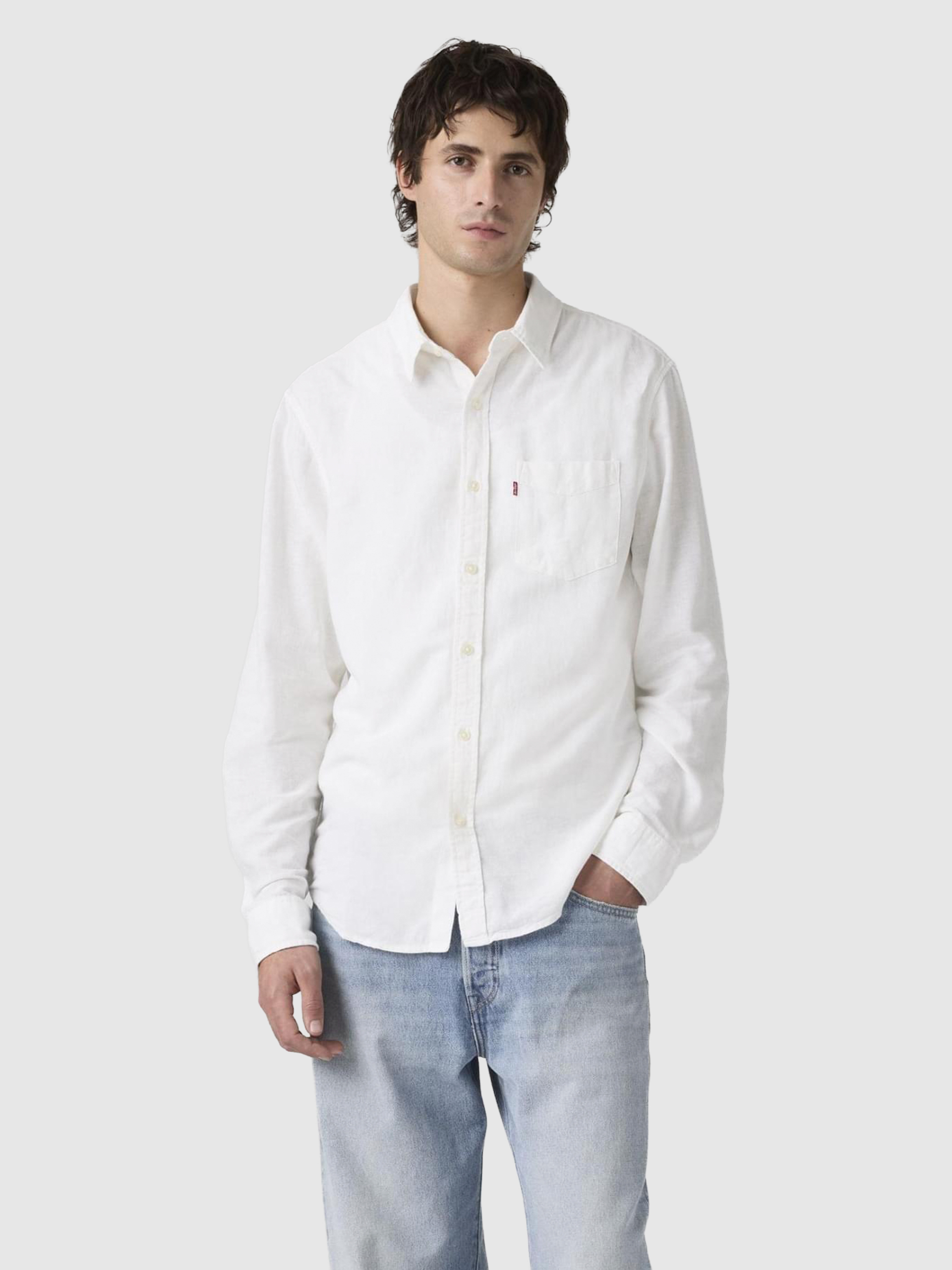 Shirt Man White Levis