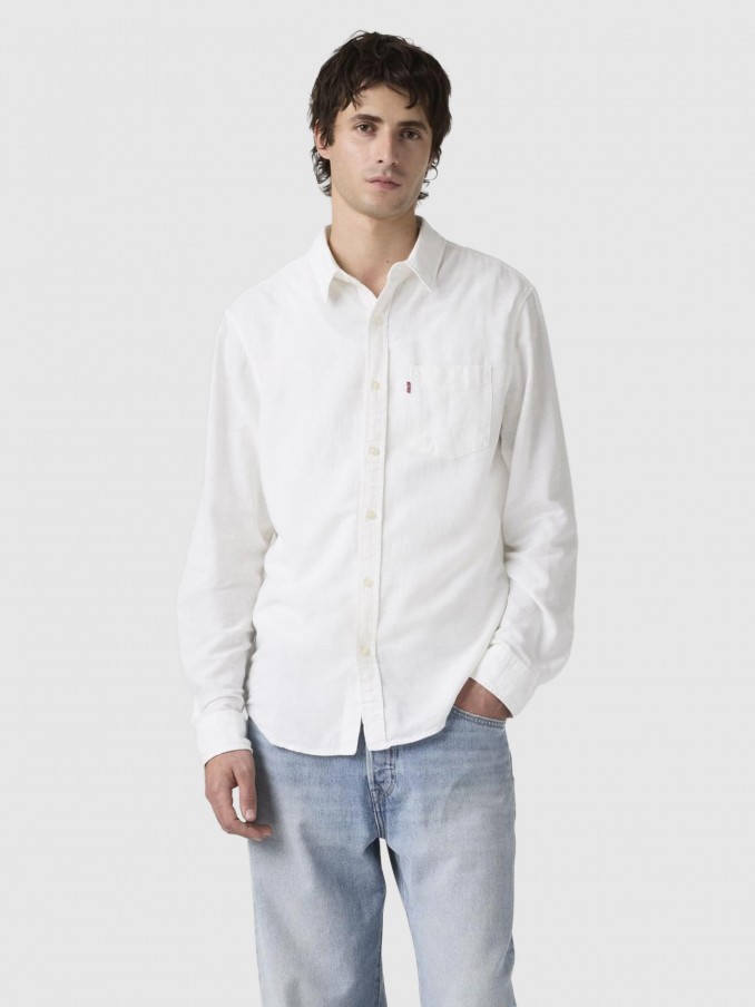 Shirt Man White Levis