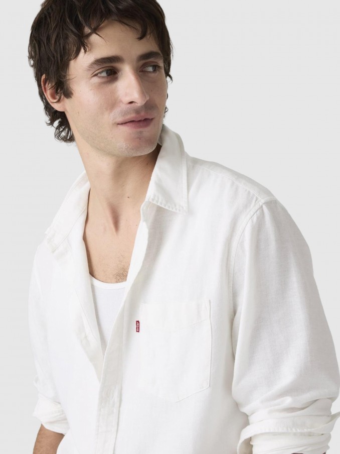 Shirt Man White Levis